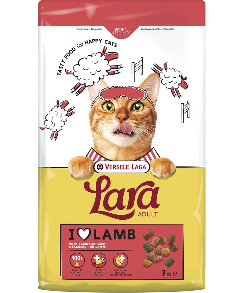 Lara Adult lam/rijst kattenvoer