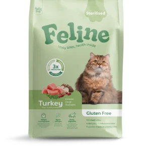 HobbyFirst Feline Sensitive Sterilised kalkoen kattenvoer