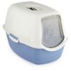 Rotho MyPet Kattenbak eco BAILEY Blauw|Beige 56x40x39 cm