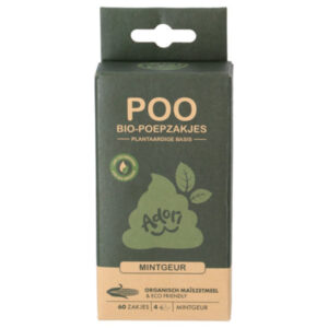 Adori Poo Bio-Poepzakjes 22x32 cm mintgeur kopen