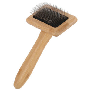 BeauBeau Slickerborstel bamboo Medium 22x6 cm kopen